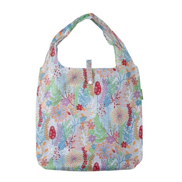 A82 Blue Lush Floral Shopper x2