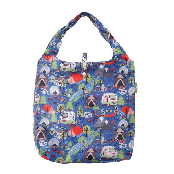 A83 Blue Cosy Camping Shopper x2