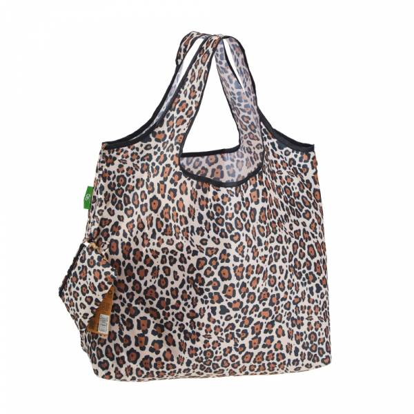 AL02 Leopard Large Shopping Bag x2