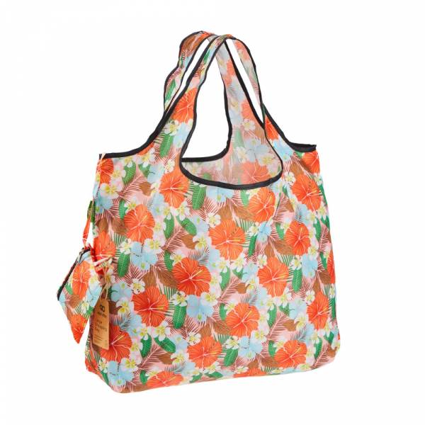 AL09 Hibiscus Large Shopping Bag x2