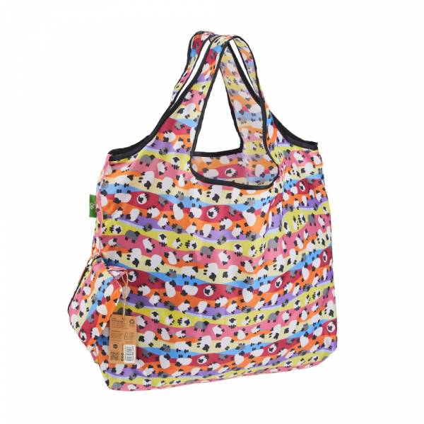 AL10 Colorful Sheep Large Shopping Bag x2