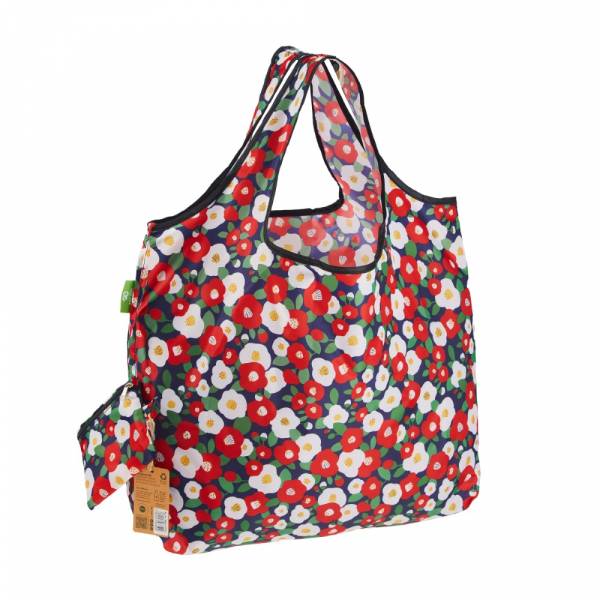 AL14 Abstract Poppy Large Shopping Bag x2