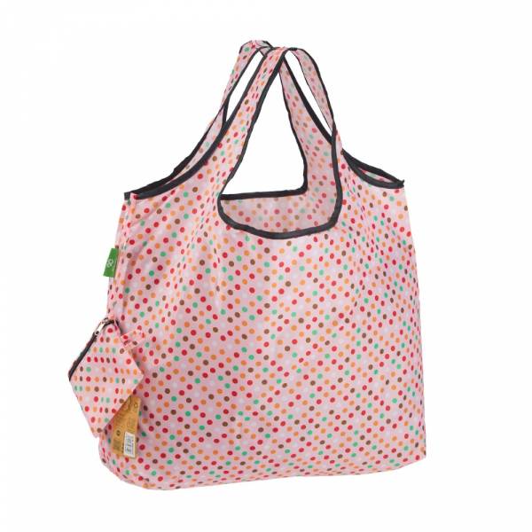 AL16 Polka Dots Large Shopping Bag x2