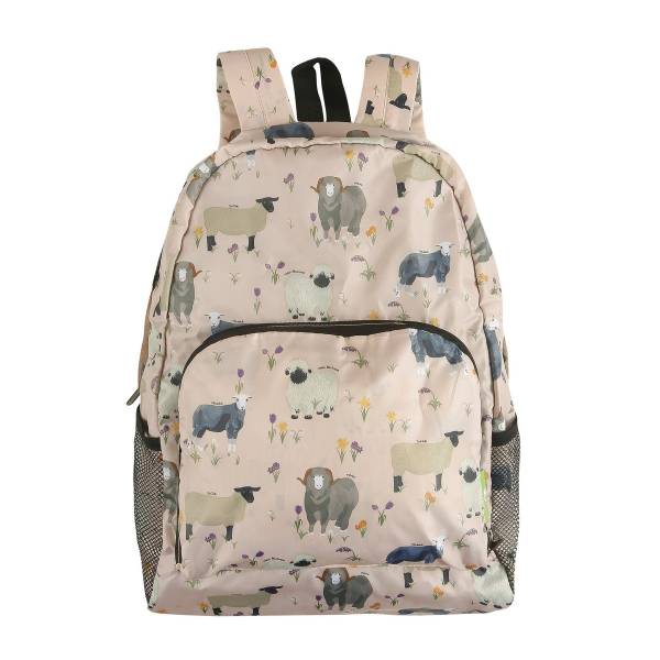 B81 Beige Sheep Realism Backpack x2