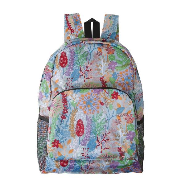 B82 Blue Lush Floral Backpack x2