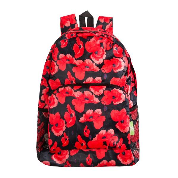 B86 Navy Poppies Backpack x2