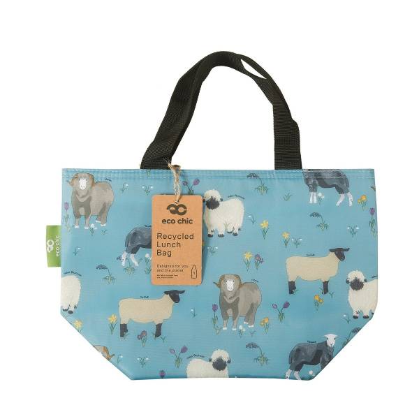 C81 Blue Sheep Realism Lunch Bag x2