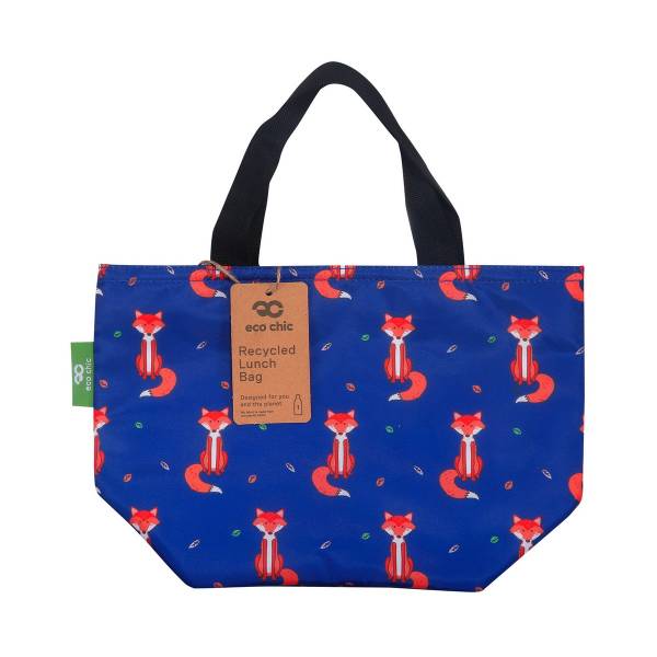 C89 Navy Foxes Lunch Bag x2