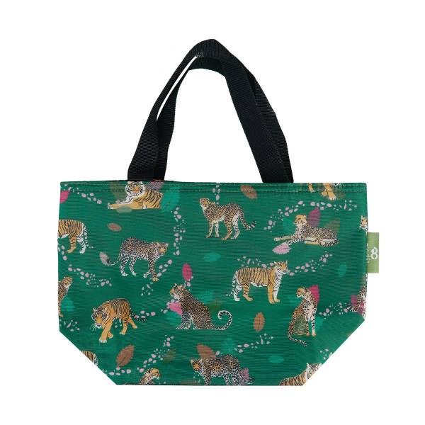 C92 Green Big Cat Lunch Bag x2