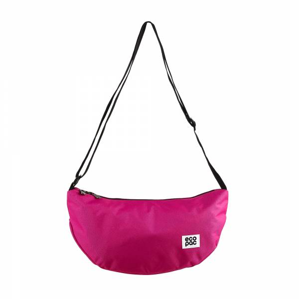 FD1 Fuchsia Round Circle Shoulder Bag