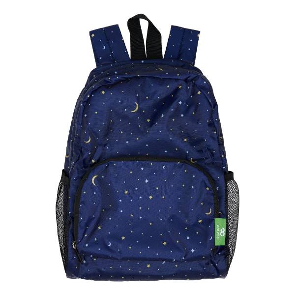 G79 Navy Stars and Moons Backpack Mini x2