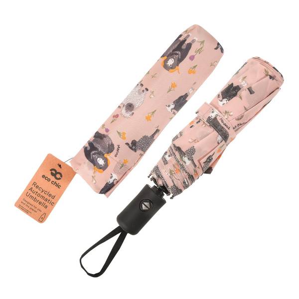 KA81 Beige Sheep Realism Automatic Umbrella