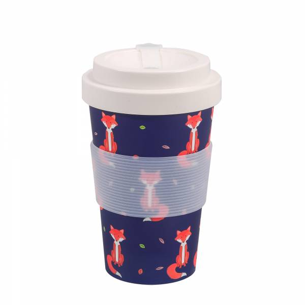 NR89 Navy Foxes Recycled Travel Cup