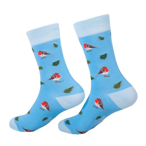 SK20 RSPB Robin Bamboo Sock 4-8