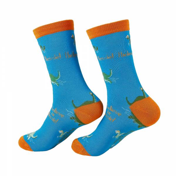 SK93 Blue Nessie Bamboo Sock 4-8