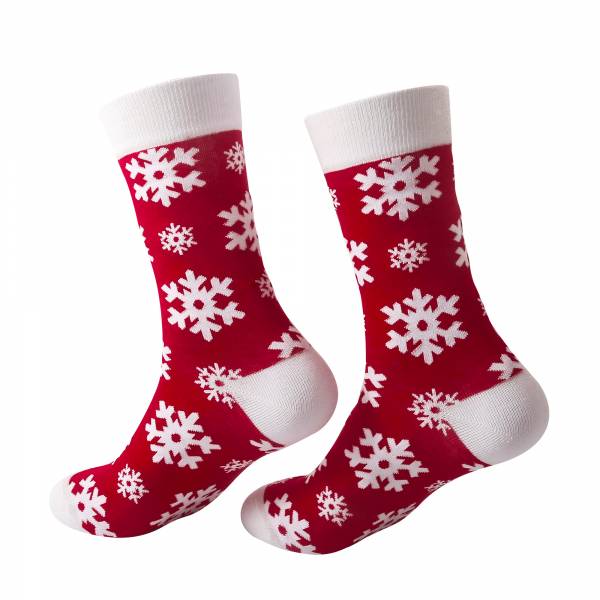 SKC01 Snowflake Christmas Sock