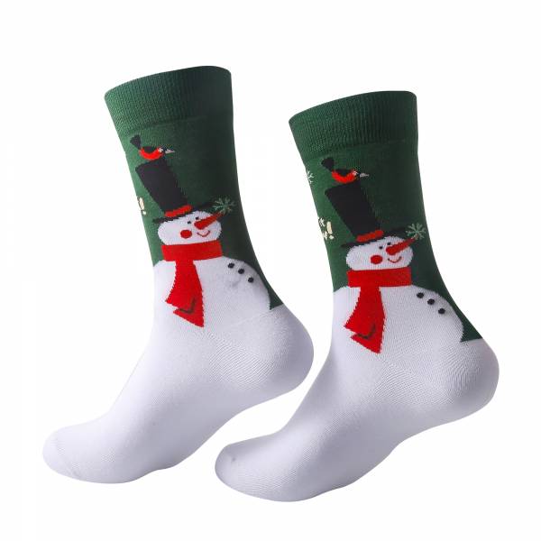 SKC03 Snowman Christmas Sock