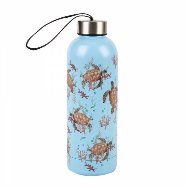 T91 Blue Sea Turtles Thermal Bottle